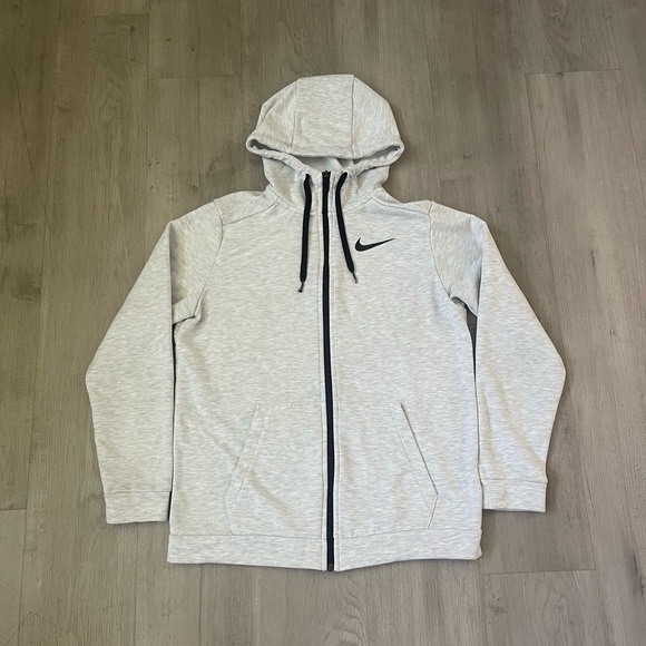 Nike | Shirts | Nike Dri Fit Full Zip Fleece Training Hoodie Cj43763 Mens  Size M | Poshmark
